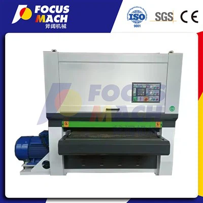 Peiriant tywodio gwregys llydan pren haenog arfer